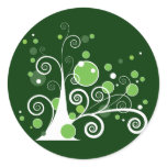 Abstract Tree Stickers