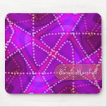 Abstract Triangle Dots Art Mousepad