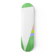 Abstract Triangle Skate Board