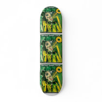 ABSTRACT TRUMPET PLAYER skateboards