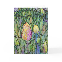 Abstract Tulips cards