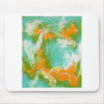 Abstract turquios mouse pad mousepads
