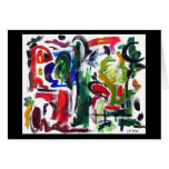 Abstract Typical Day  cards