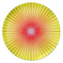 Abstract Umbrella Ribs Plate