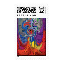 Abstract Universe postage by tjs_granny Abstract Universe postage