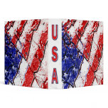 Abstract USA Flag Binders