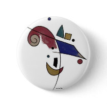 Abstract Venedig Button