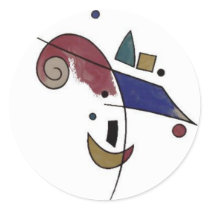 Abstract Venedig Sticker