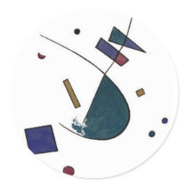 Abstract Verdi Sticker by norman888 Abstract Verdi Sticker