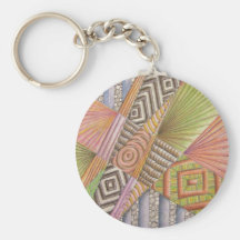 Abstract VI Key Chains