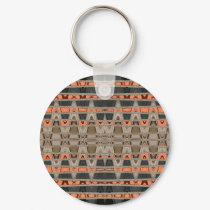 Abstract Vibes Orange keychains