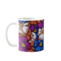 Abstract Violets - Mug #1