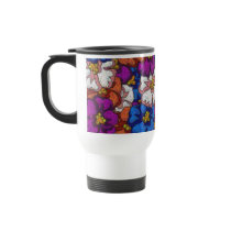 Abstract Violets - Mug #3