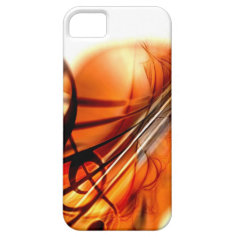 Abstract Violin Art iPhone 5 Cases