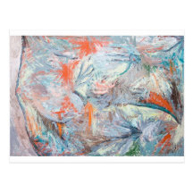 Abstract Volcano Eruptions from Space Post Cards