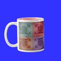 abstract wall art mugs