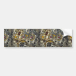 Abstract Watch gears Bumper Stickers