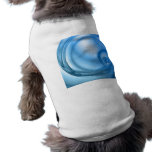 Abstract Water Swirl Textured Doggie Tshirt