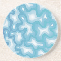 Abstract Watery Ripples Coaster coasters