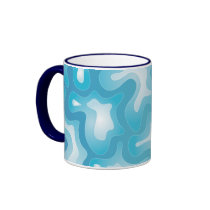 Abstract Watery Ripples Mug mugs