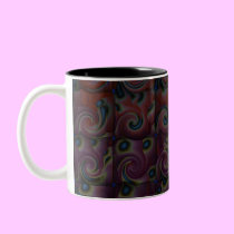 Abstract Waves Mug mugs