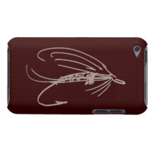 Abstract Wet Fly Lure Barely There iPod Cases