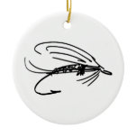 Abstract Wet Fly Lure - Black Ornament