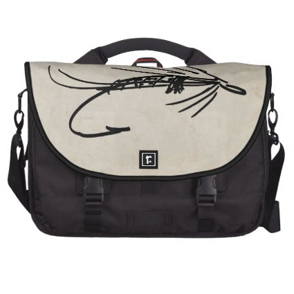 Abstract Wet Fly Lure Commuter Bags