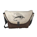 Abstract Wet Fly Lure Commuter Bags