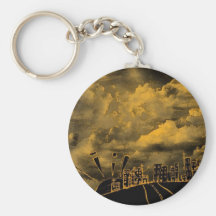 Abstract Wild City Key Chains