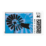 Abstract Windmill postage