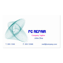 Abstract wireframe business card business cards