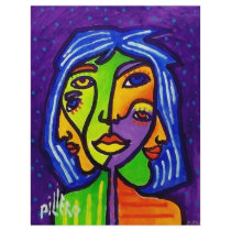 Abstract Women J 3 by Piliero Flyer