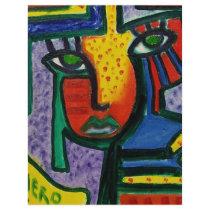 Abstract Wood painting flyers by piliero Abstract Wood painting flyers