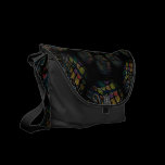 Abstract Worlds Manipulation Five Messenger Bag messenger bags