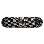 Abstract Worlds Skateboard