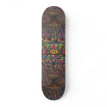 Abstract Worlds Skateboard