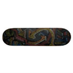 Abstract Worlds Skateboard