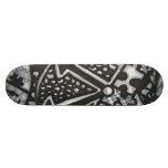 Abstract Worlds Time Piece Skateboard