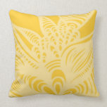 Abstract - Yellow - Pillow pillows