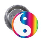 Abstract Yen Yang Backpack Pin Button buttons
