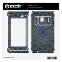 Abstract Zazzle Skin For Nokia N8