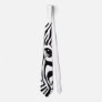 ABSTRACT ZEBRA DESIGN NECK TIE
