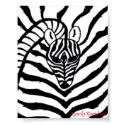 Abstract Zebra posters