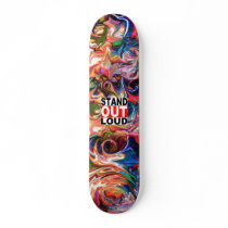 Abstracted5 skate skateboards by standoutloud Abstracted5 skate skateboards