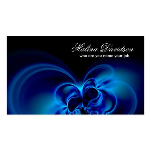 abstraction business card (front side)