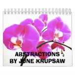 ABSTRACTIONSBY JUNE KRUPSAW WALL CALENDARS