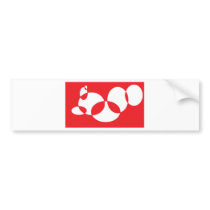 ABSTRACTNESS ROCKS! BUMPER STICKER