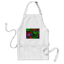 ABSTRACTS FLORALS WINE BOTTLES APRONS