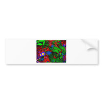 ABSTRACTS FLORALS WINE BOTTLES BUMPER STICKERS